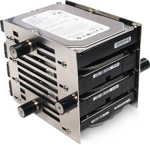 Hard Drive Stabiliser For Four HDDs, hard drives not included
