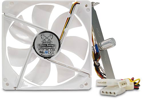 Scythe Kaze White LED Cooling Fan, 120mm
