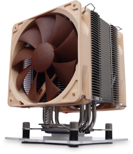 Noctua NH-U12P SE2 shown installed with two NF-P12 fans