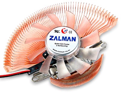 The Zalman VF700-CU LED GPU Cooler