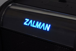 Illuminated Zalman logo