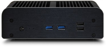 Front view of the UltraNUC Pro 7 Fanless PC - Newton S7
(not Core i7 compatible)