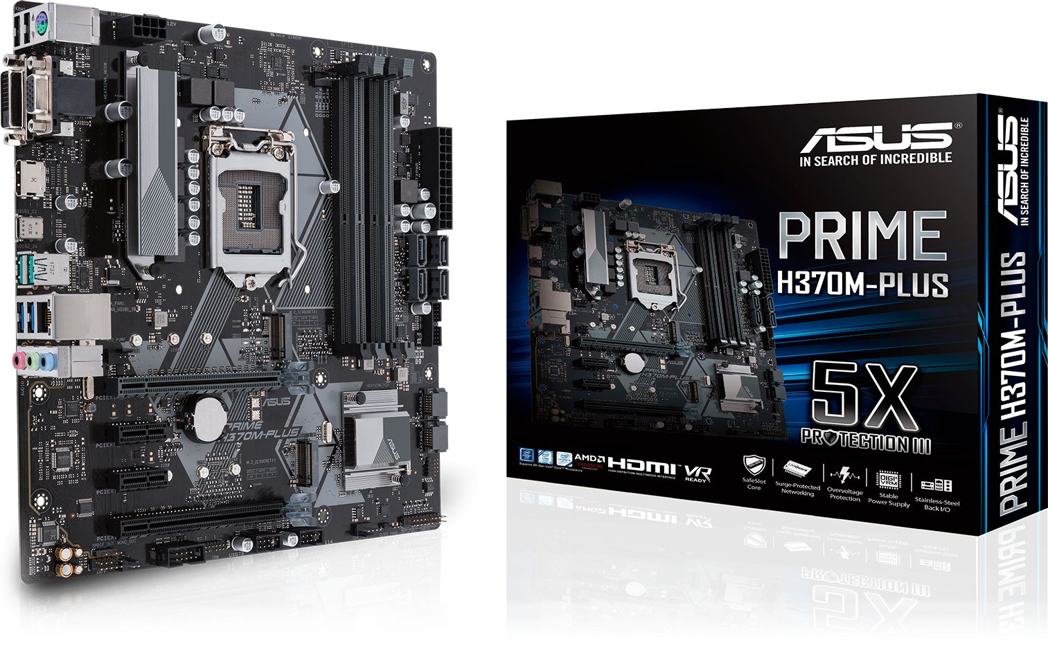 PRIME H370M-PLUS Micro-ATX LGA1151 Motherboard