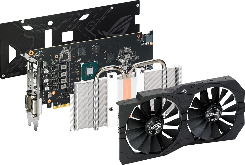 GeForce GTX 1050Ti OC ROG STRIX 4GB GDDR5 Graphics Card