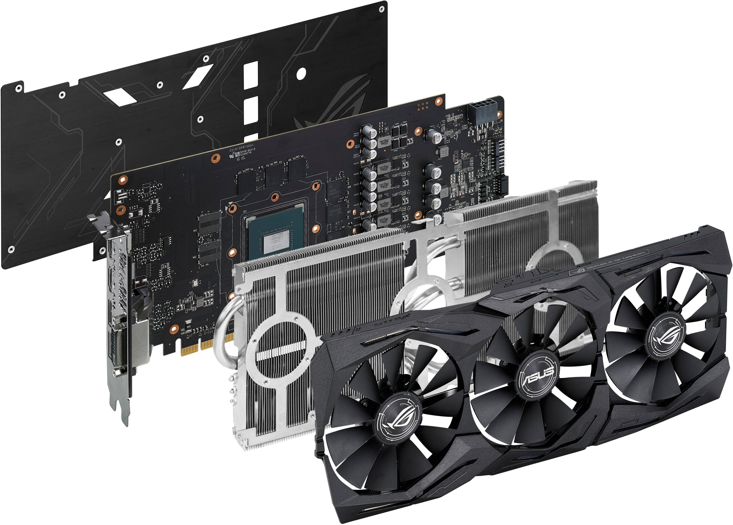 GeForce GTX 1060 ROG STRIX 6GB GDDR5 Graphics Card