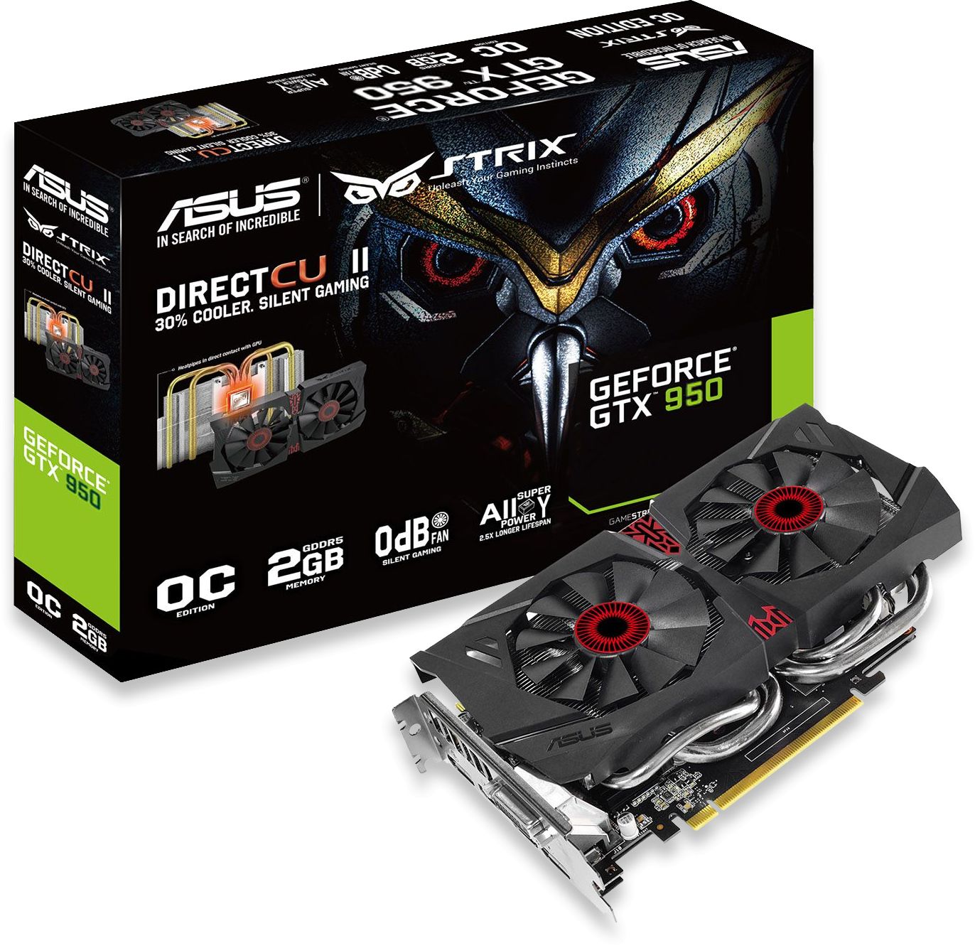 ASUS GeForce GTX 950 [GTX950-2G]