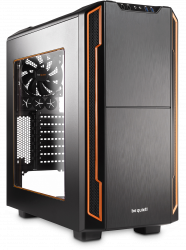 Silent Base 600 Orange ATX Chassis with Window