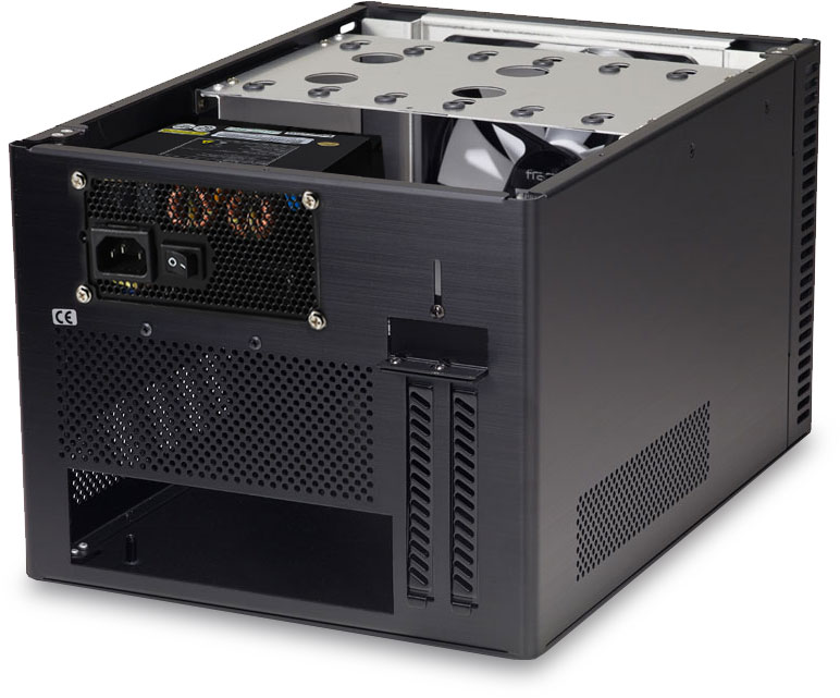 Array R2 Mini-ITX NAS Case, Black, with 300W SFX PSU