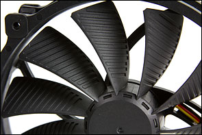 The fan blades of the new GlideStream series are furnished with special “grooves” - these contribute to even less air resistance, optimising the airflow.