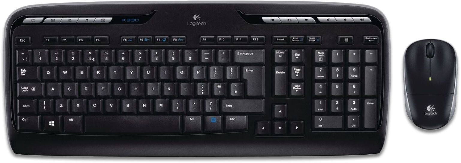 spænding Charmerende filthy Logitech MK330 Wireless Multimedia Keyboard and Mouse