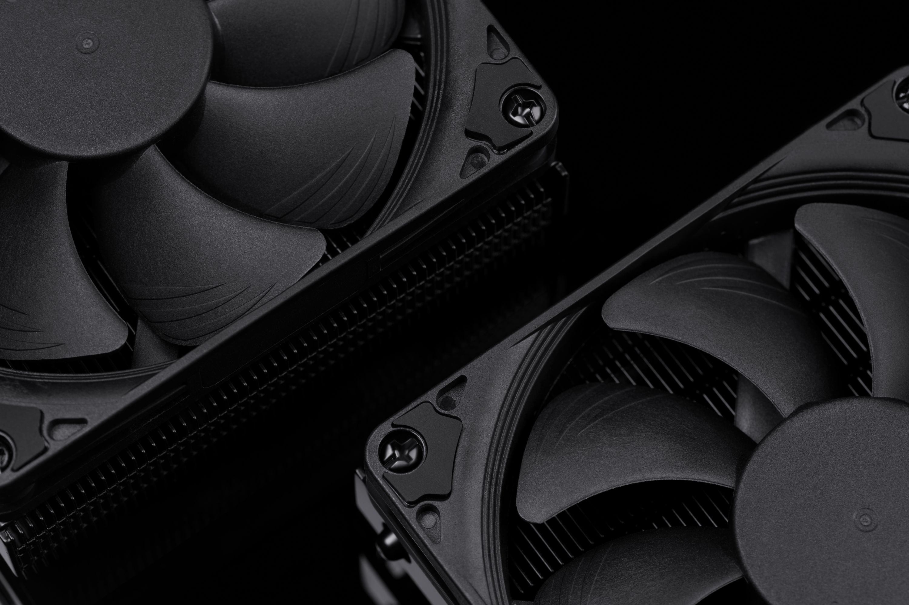 Ventilateur PC Noctua nh-l9i chromax. Black, ventirad cpu 92 mm ultra  compact (noir)