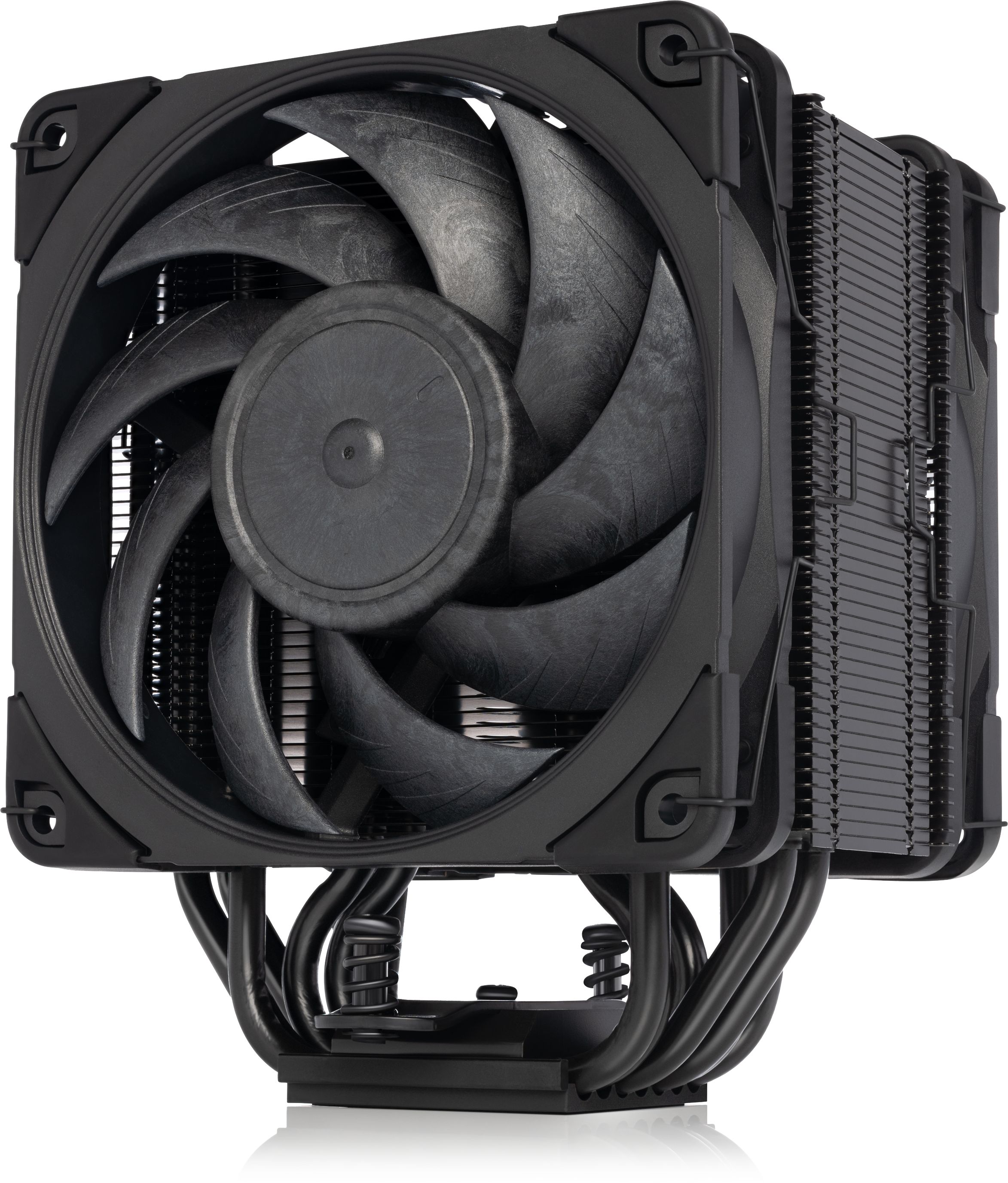 Nh U12a Chromax Black 1mm Cpu Cooler With Two Quiet Nf A12x25 Fans