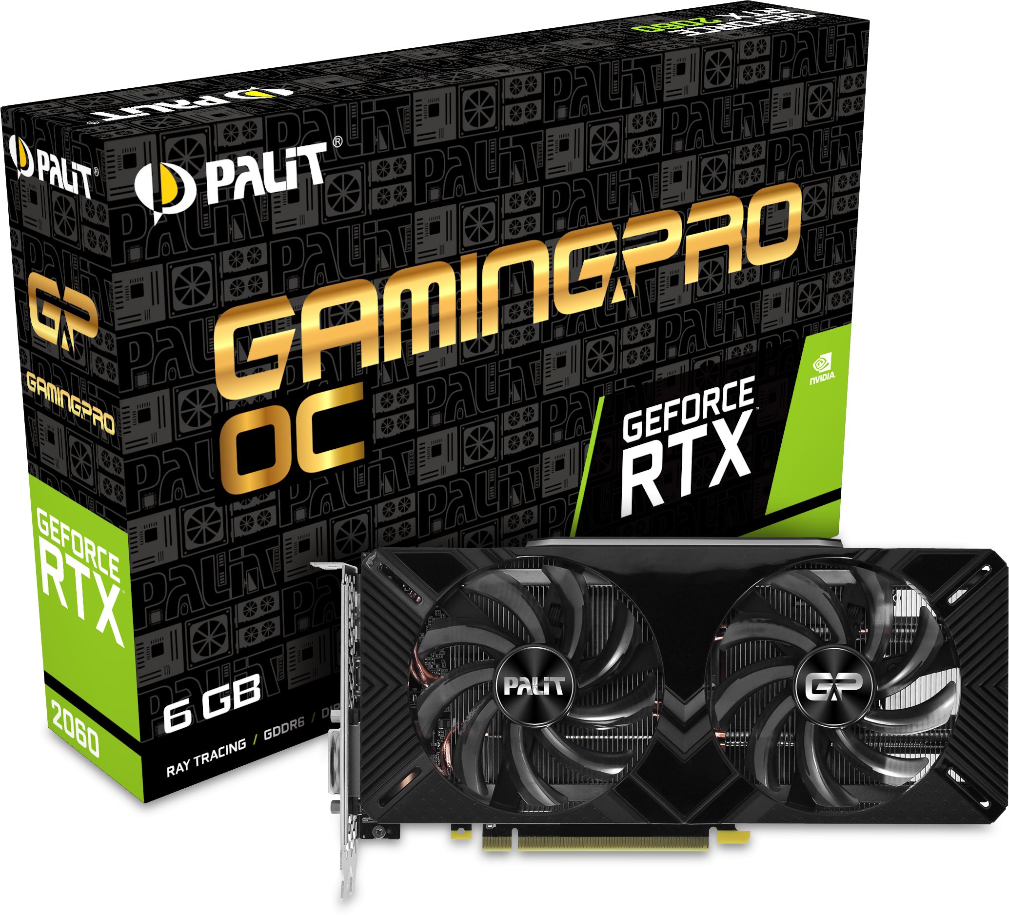 【ジャンク】Palit GeForce RTX 2060 GamingProPCパーツ