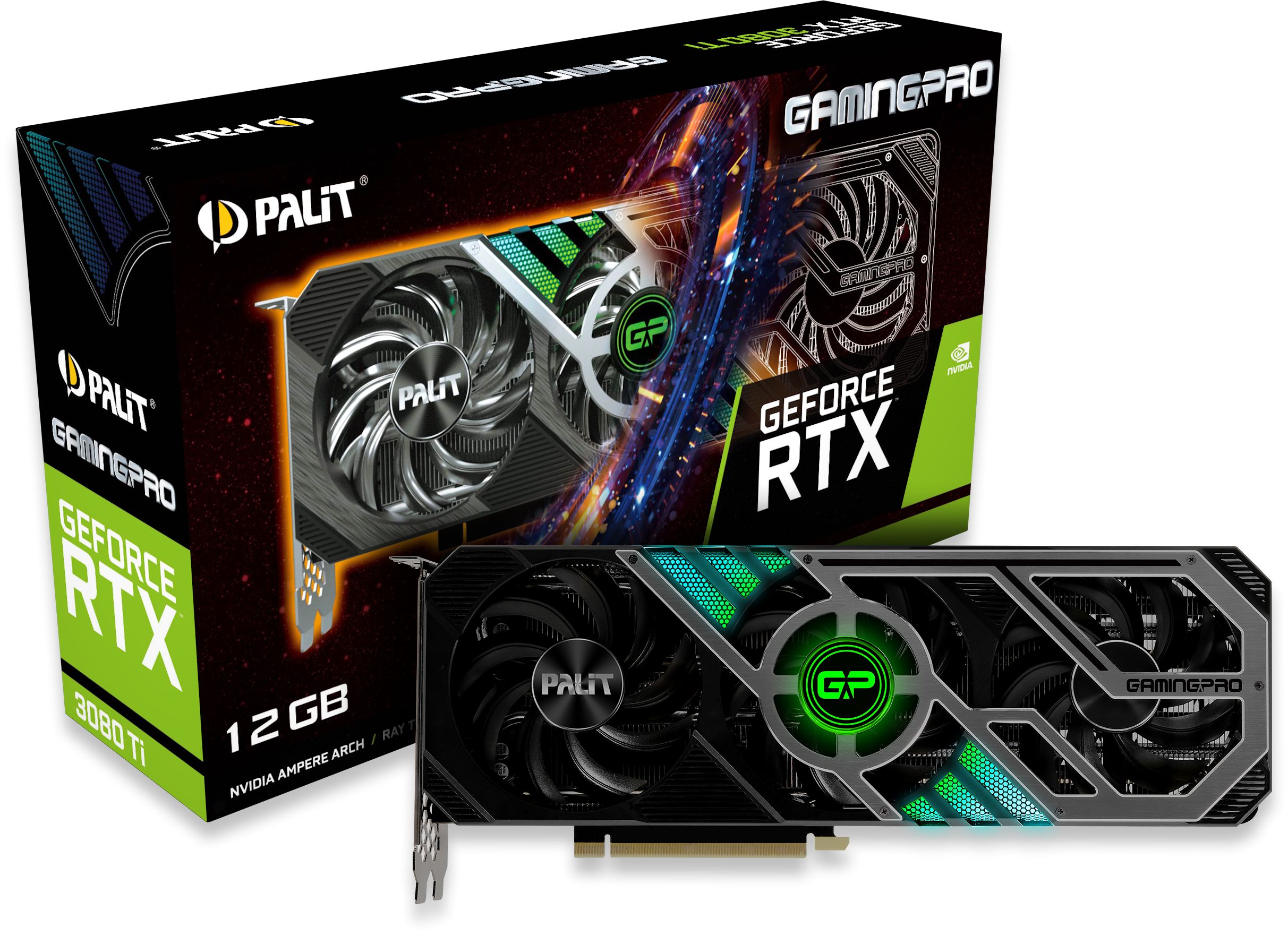 GeForce RTX 3080 Ti GamingPro 12GB Semi-Fanless Graphics Card