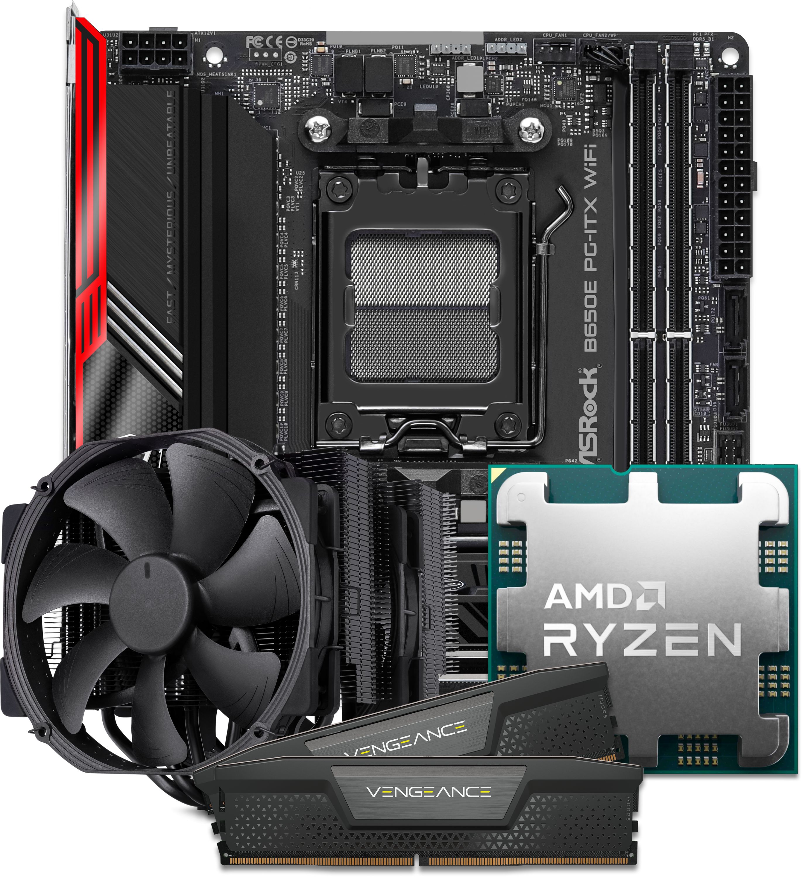 AMD AM5 CPU and DDR5 Mini-ITX Motherboard Bundle