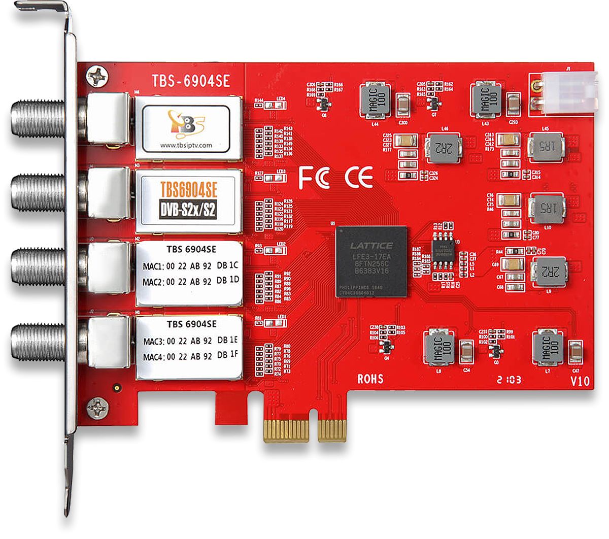 TBS DVB-C USB Stick – PCI Express