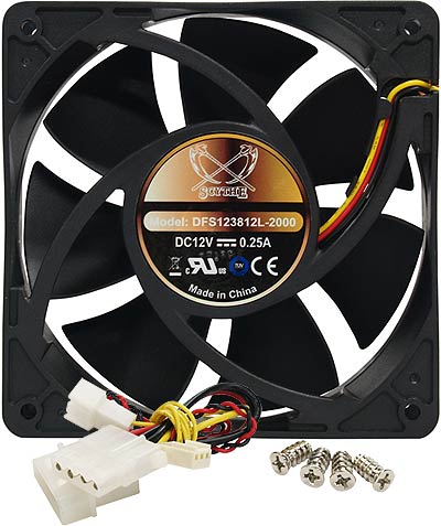 15 mm Thickness Very Thin & Low Profile Supported Super Quiet Computer Case Fan with PWM Ultra Slim Case Fan 120mm Case Fan with Long Life Sleeve Bearing Pulse Width Modulation 